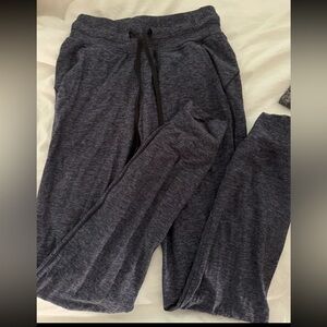 lululemon athletica joggers navy and black